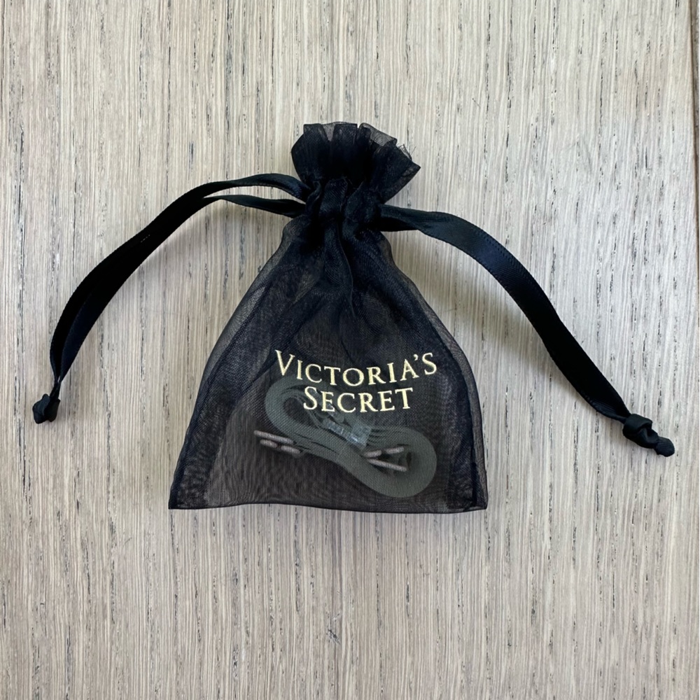 Clear Bra Straps In A Reusable Drawstring Bag - image 1